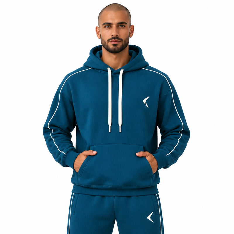 Men's Everyday Activewear Set - Petrol Teal - View 1