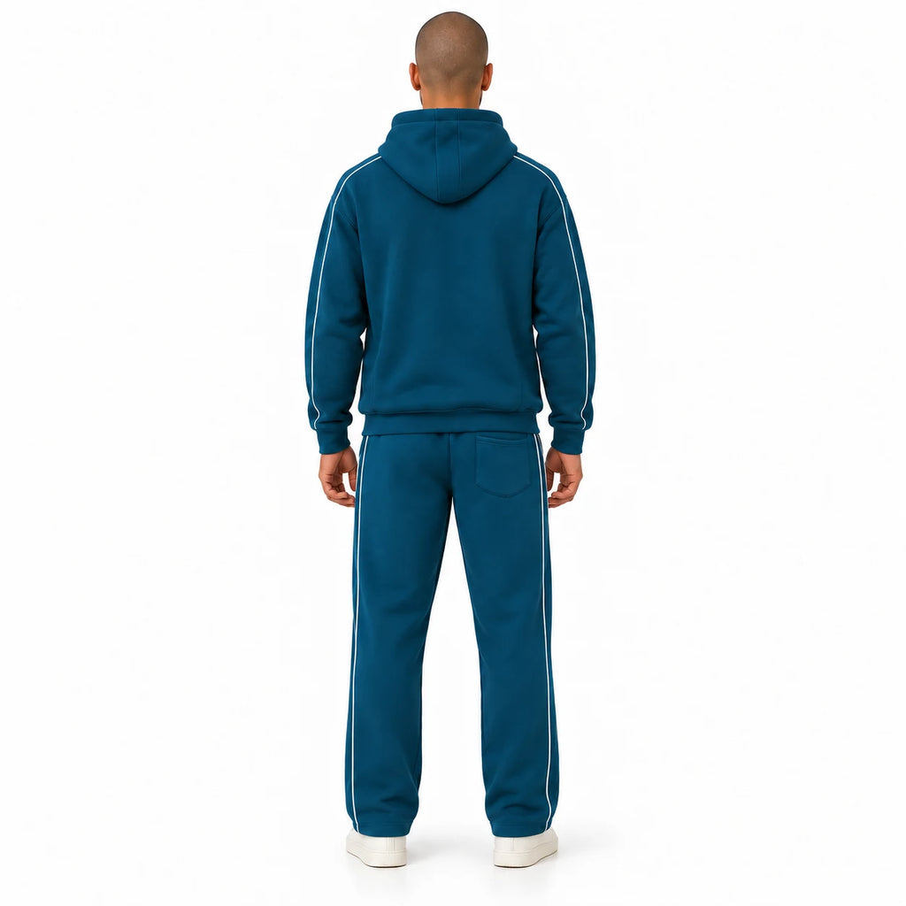 Men's Everyday Activewear Set - Petrol Teal - View 4