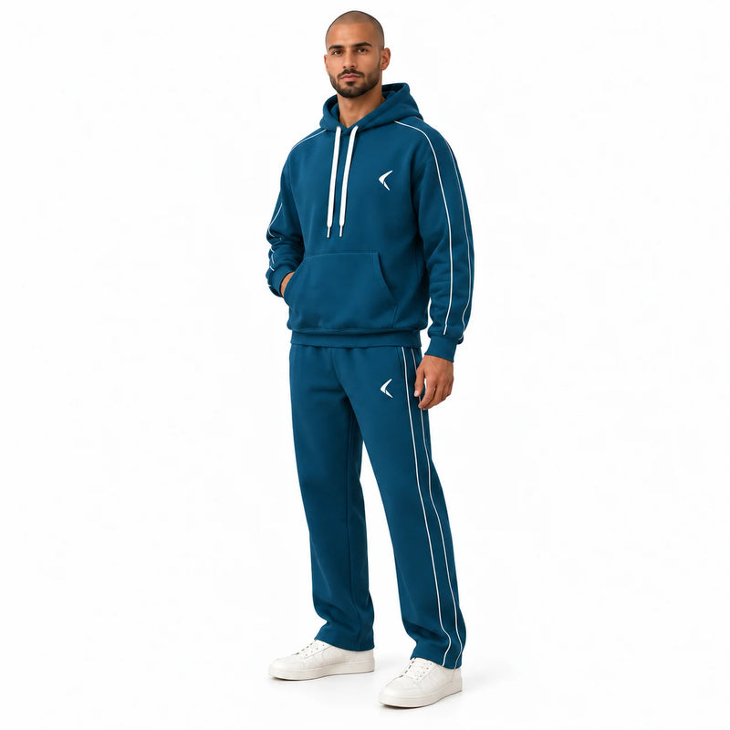 Men's Everyday Activewear Set - Petrol Teal - View 5