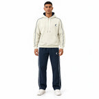 Men's Everyday Activewear Set - Sand Cream & Navy - View 5