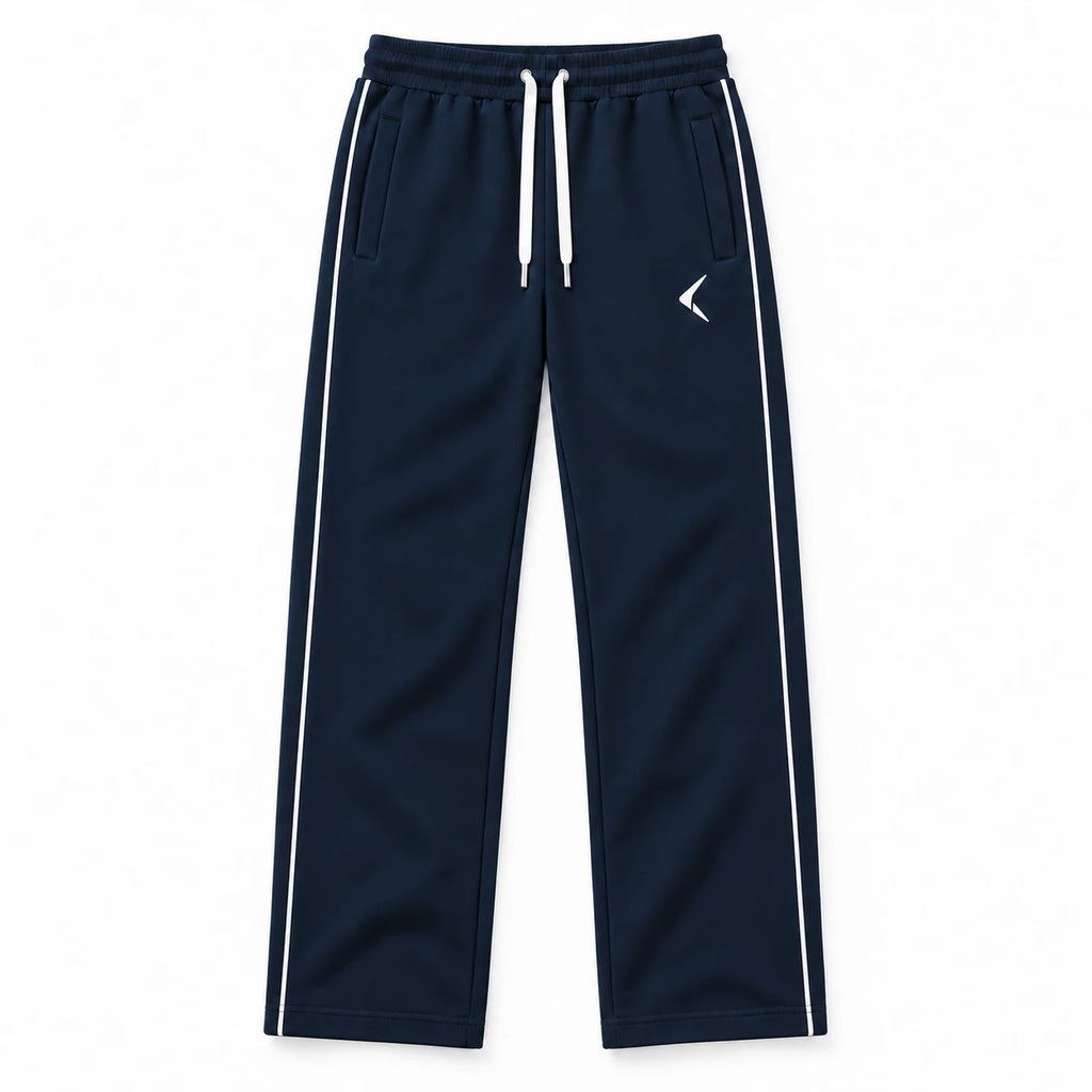 Men's Everyday Activewear Set - Sand Cream & Navy - View 9